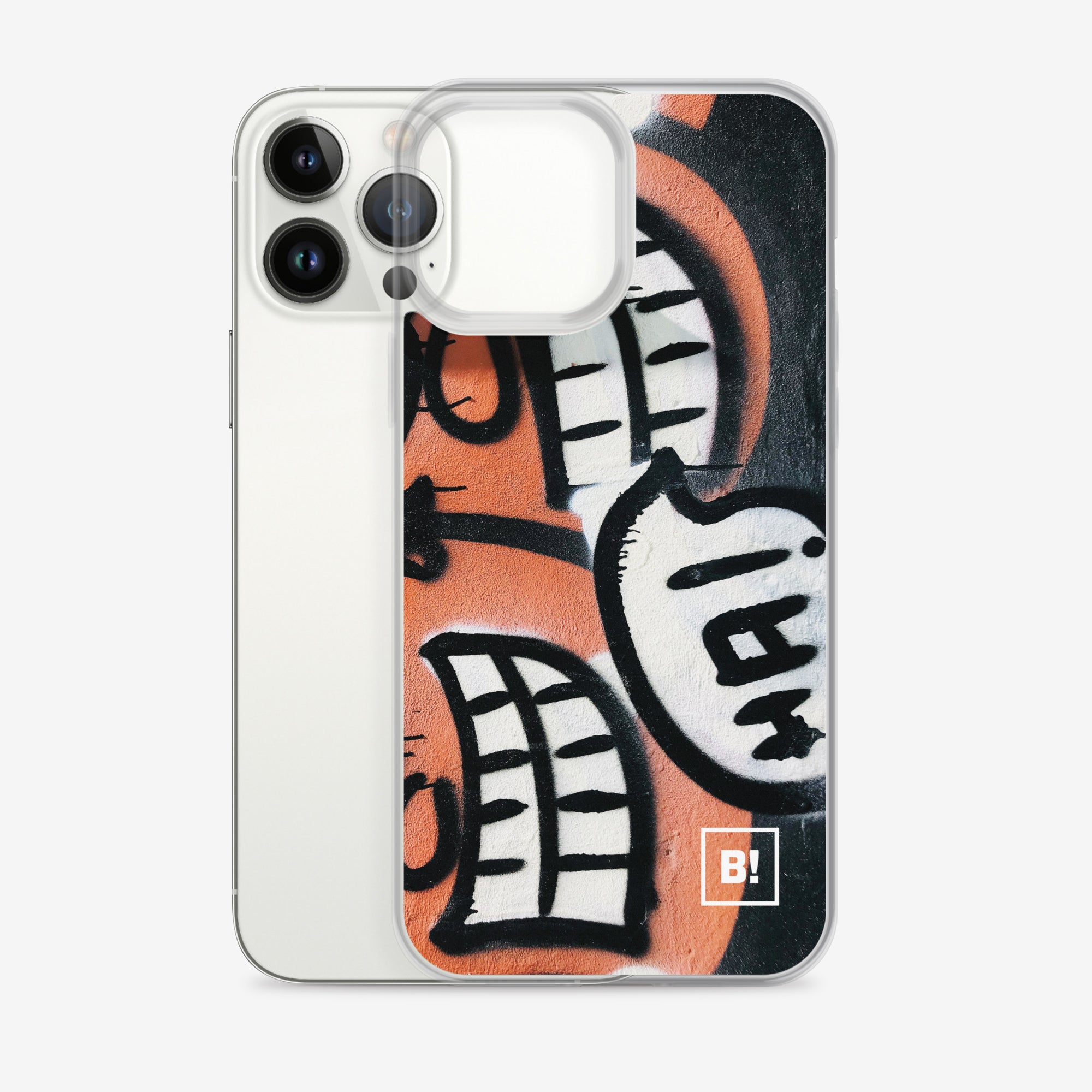 Binspired HA! of Dreams Urban Art iPhone 13 Pro Max Clear Case with Phone