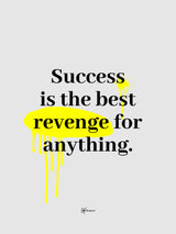 Success Is The Best Revenge For Anything