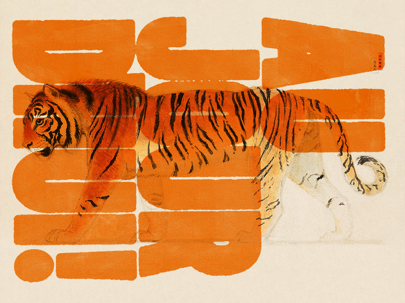 Vintage Japanese Tiger