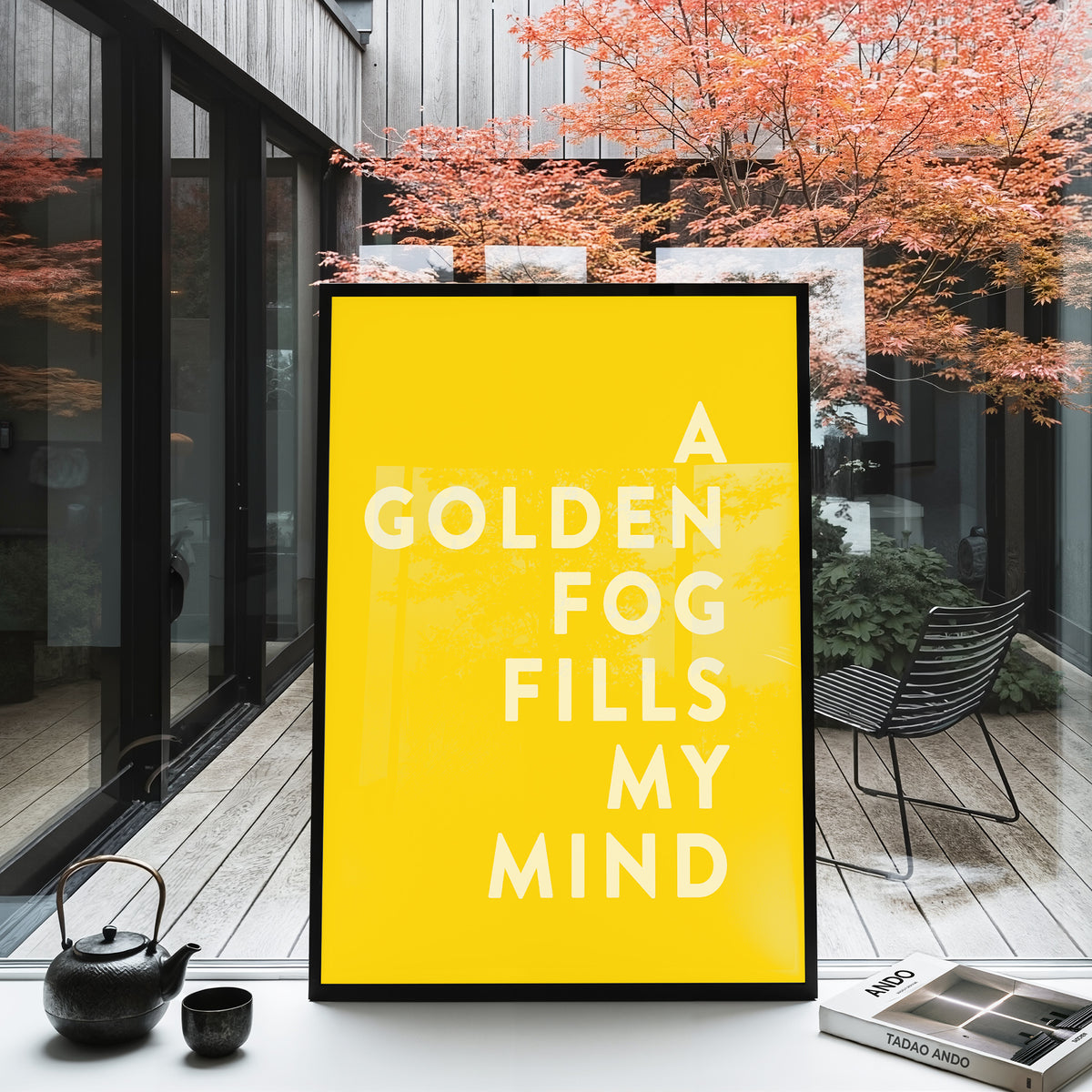 A Golden Fog Fills My Mind