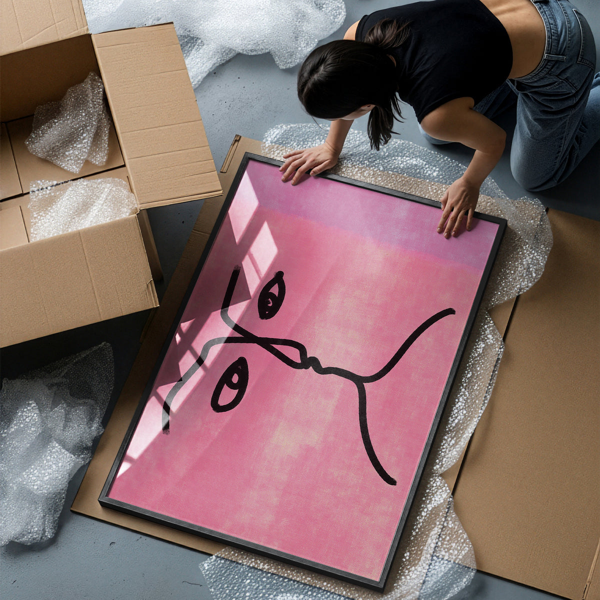 Come Closer Canvas Art