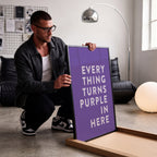 Everything Turns Purple In Here