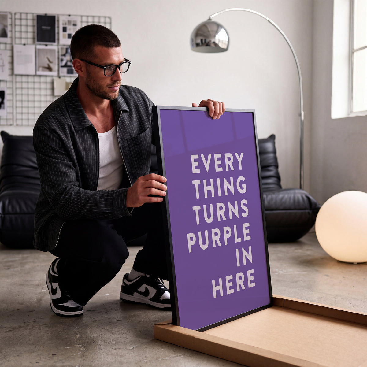 Everything Turns Purple In Here