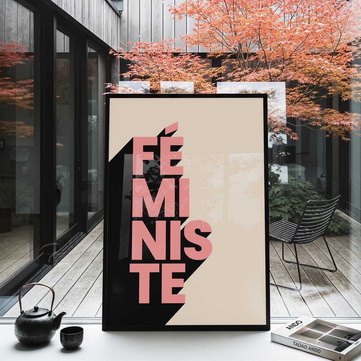 FÉMINISTE Canvas Art
