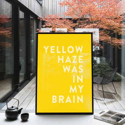 Yellow Haze Was In My Brain