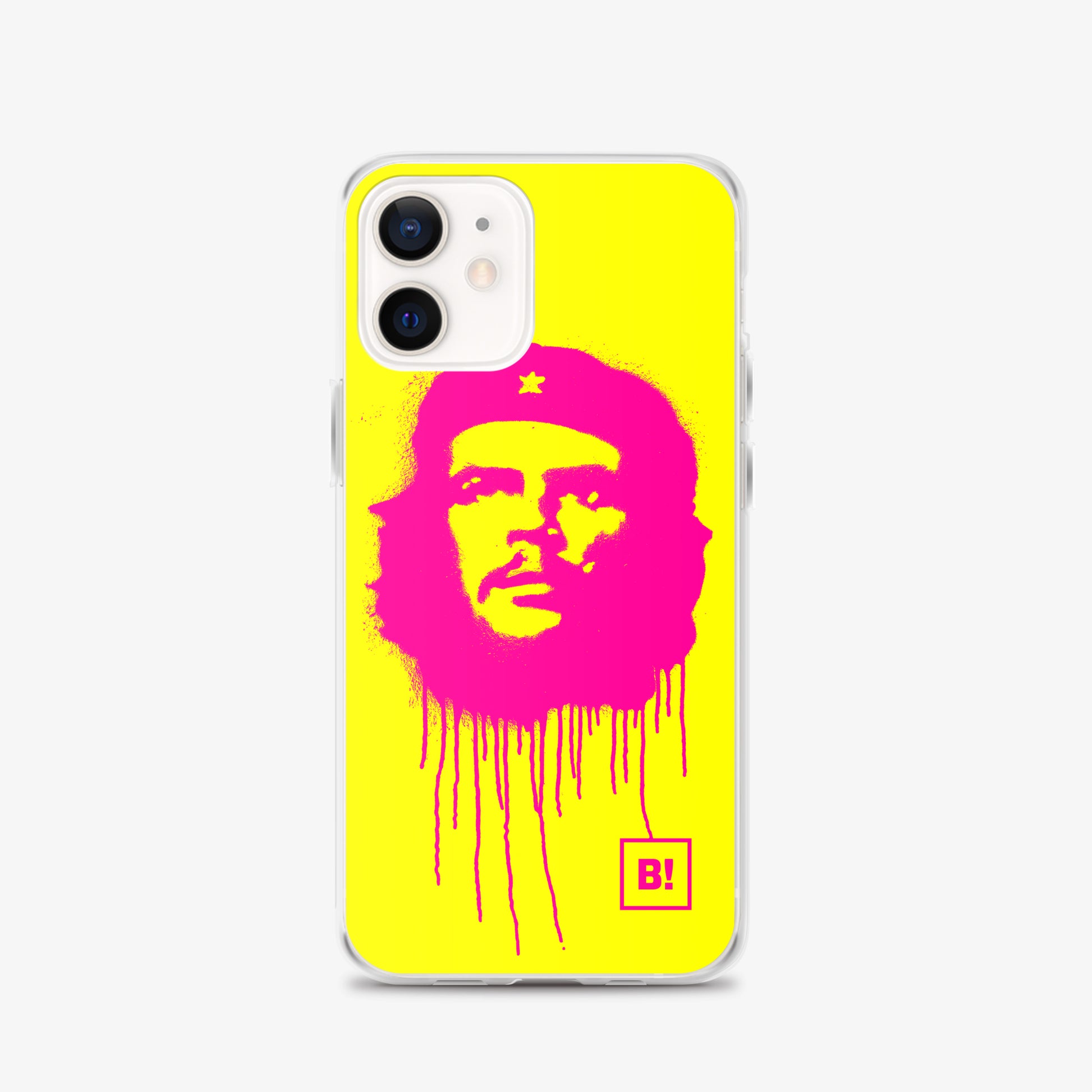 Binspired Ernesto "Che" Guevara - Pop Magenta - iPhone 12 Clear Case