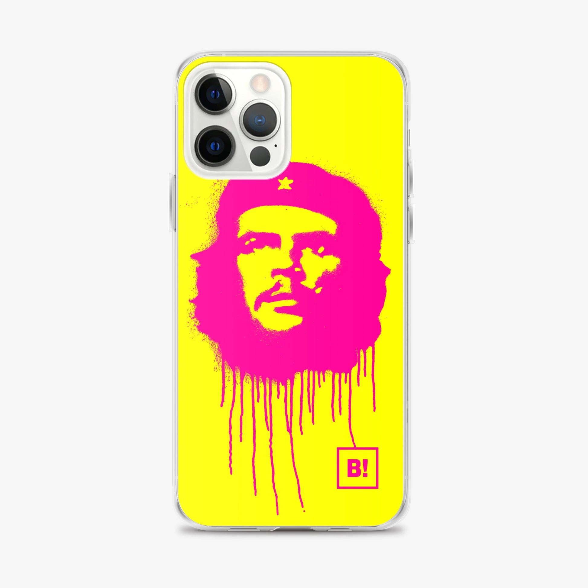 Binspired Ernesto "Che" Guevara - Pop Magenta - iPhone 12 Pro Max Clear Case